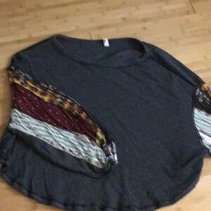 We the free hippie awesome thermal paisley top sweater